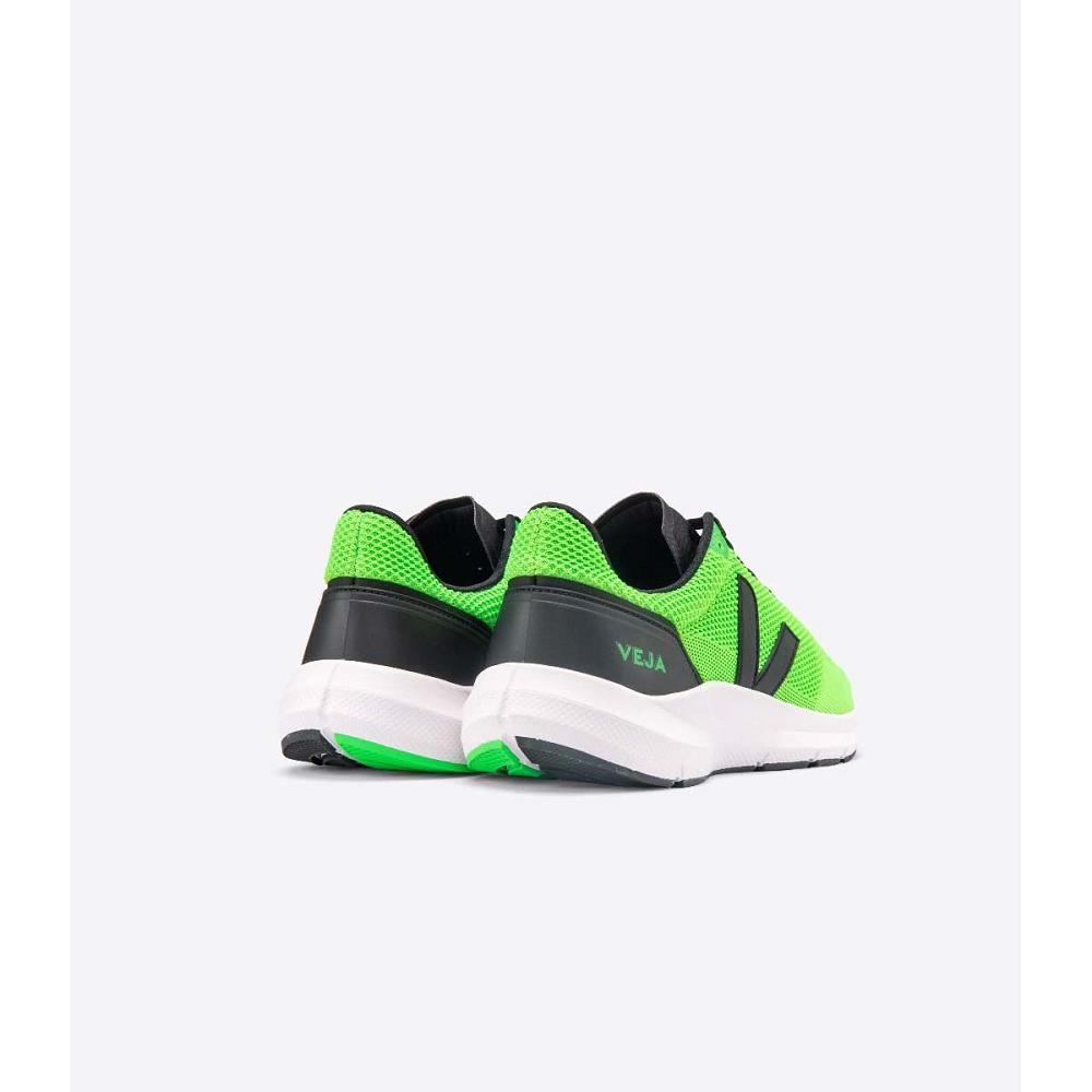 Veja MARLIN V-KNIT Men's Running Shoes Green | NZ 142QMA